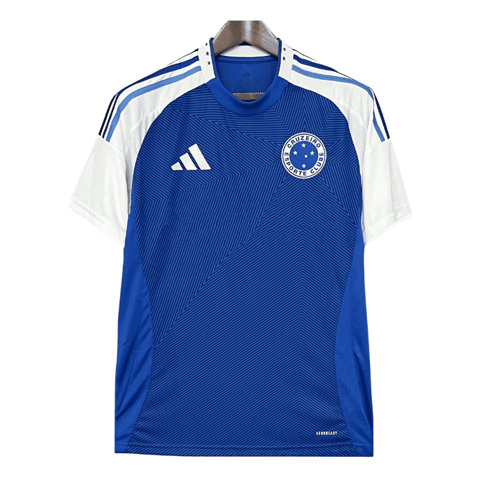 Camisa Cruzeiro I 2025/26 Masculina - Azul