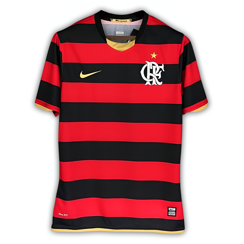 Camisa Flamengo Home 2008/09 - Retrô Nike Masculino - Vermelho