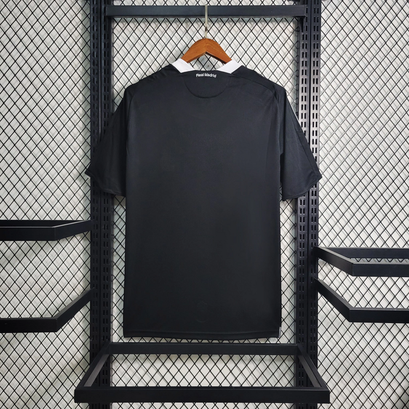 Camisa Real Madrid Away 2008/09 - Retrô Adidas Masculino - Preto