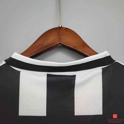 Camisa Juventus Home 1994/95 - Retrô Kappa Masculino - Preto e Branco