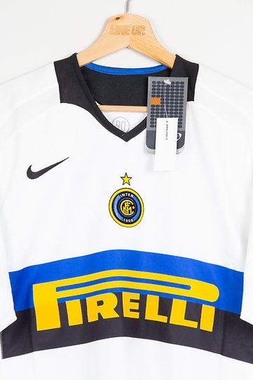 Camisa Inter de Milão Away 2005/06 - Retrô Nike Masculino - Branco