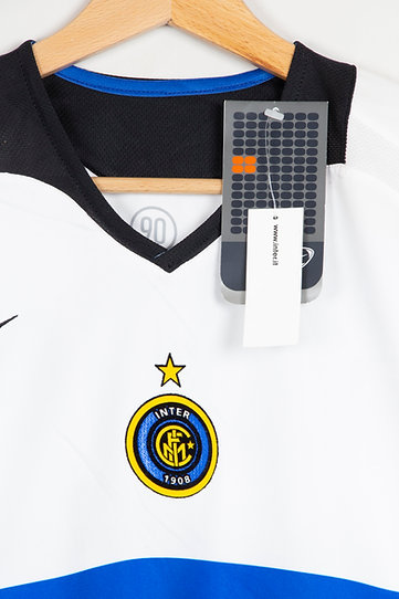 Camisa Inter de Milão Away 2005/06 - Retrô Nike Masculino - Branco