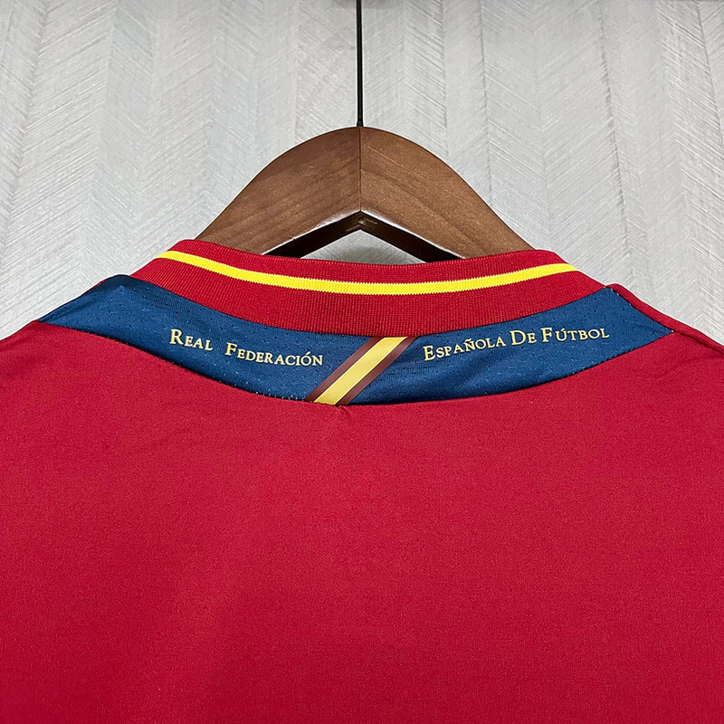 Camisa Espanha Home 2012 - Retrô Adidas Masculino - Vermelho