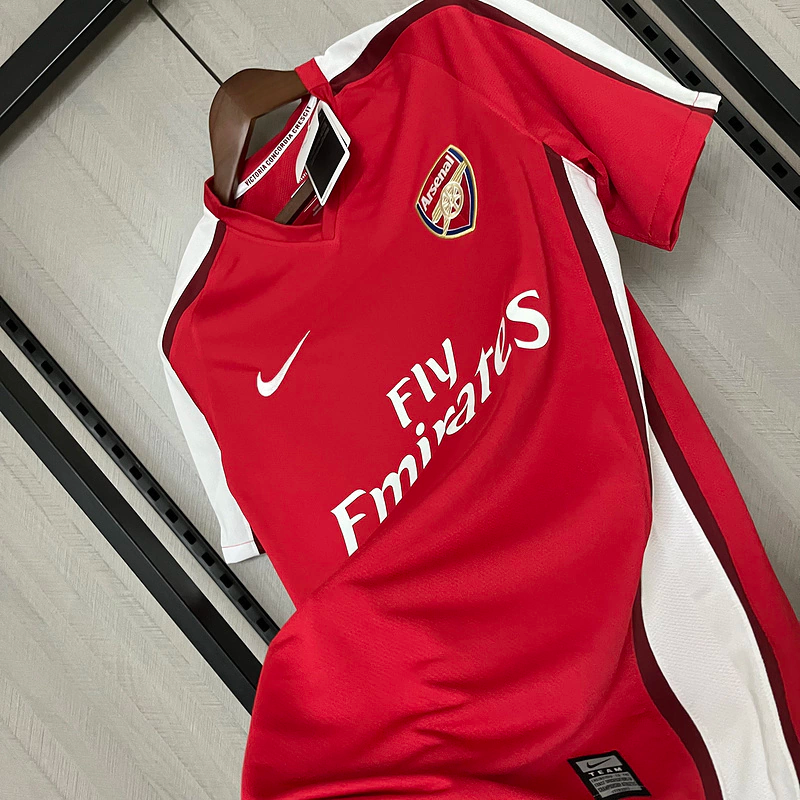 Camisa Arsenal Home 2008/09 - Retrô Nike Masculino - Vermelha