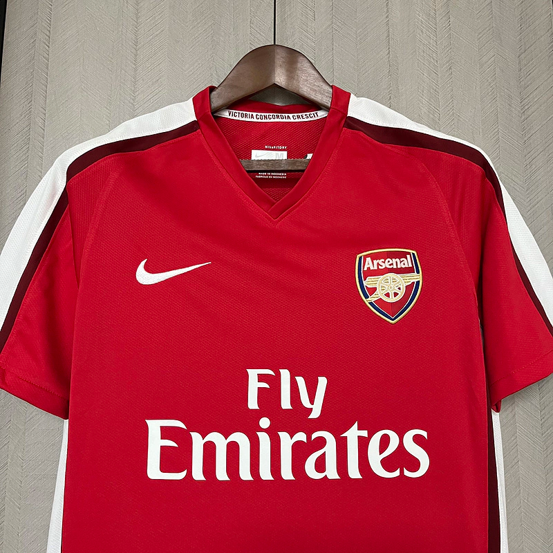 Camisa Arsenal Home 2008/09 - Retrô Nike Masculino - Vermelha