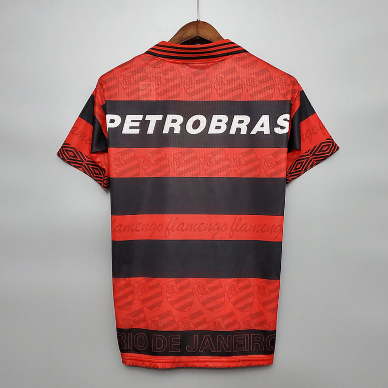 Camisa Flamengo Home 1995/96 - Retrô Umbro Masculino - Vermelho