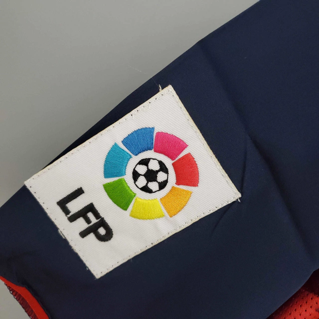 Camisa Barcelona Home 2003/04 - Retrô Nike Masculino - Azul e Grená