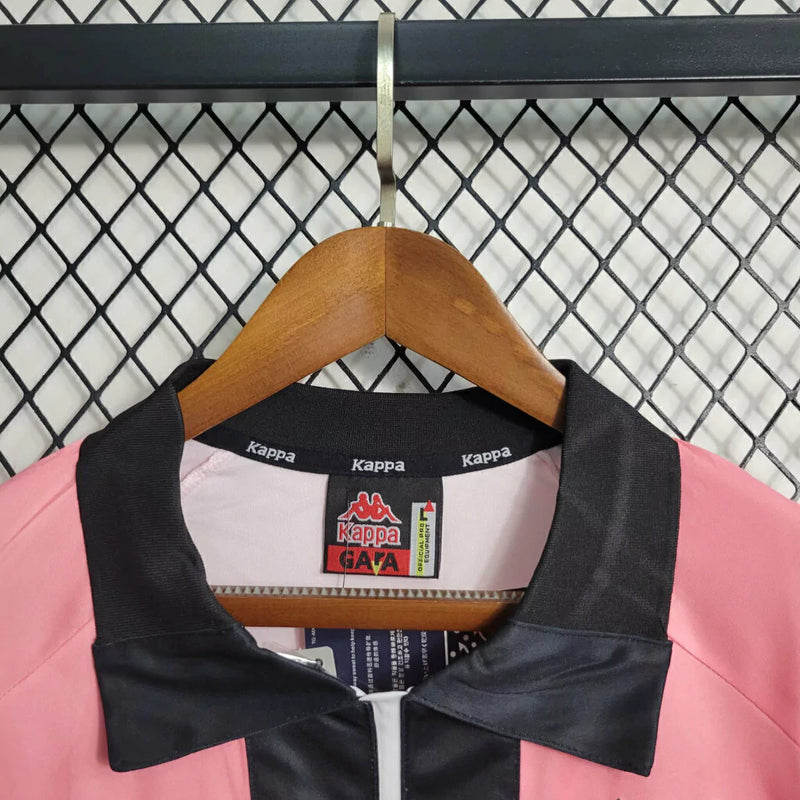 Camisa Juventus Centenário 1997/98 - Retrô Kappa Masculino - Rosa