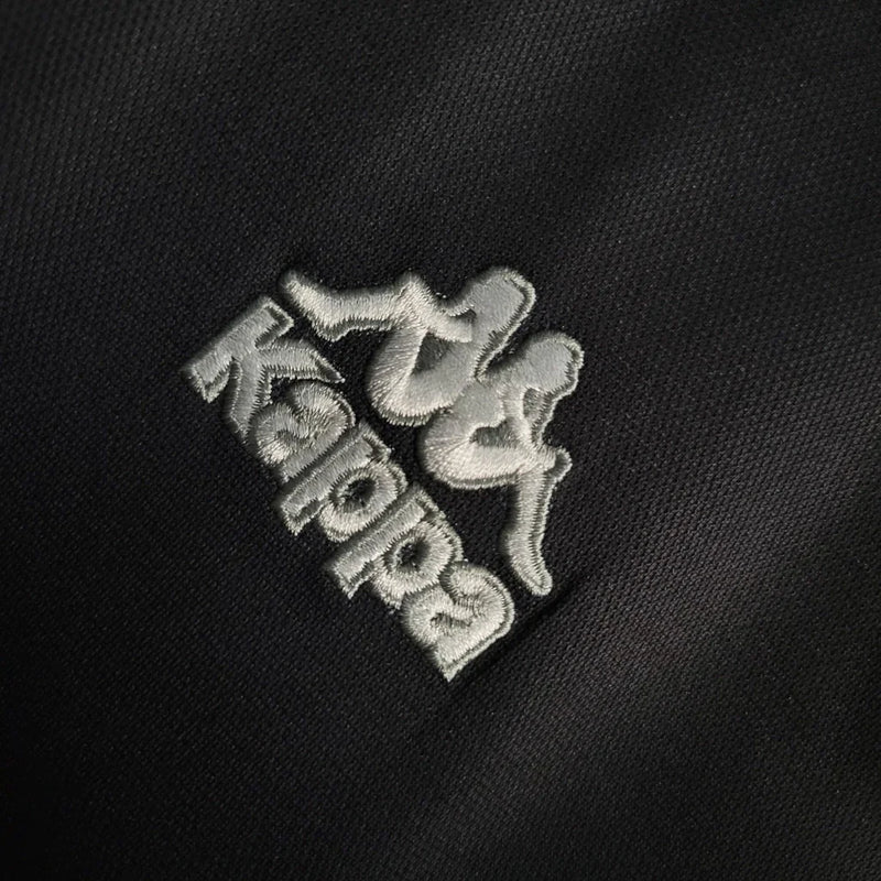 Camisa Juventus Third 1995/96 - Retrô Kappa Masculino - Preto