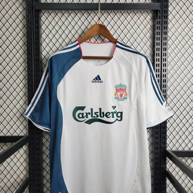 Camisa Liverpool Third 2006/07 - Retrô Adidas Masculino - Branco
