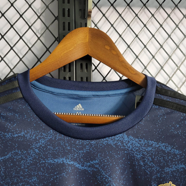 Camisa Real Madrid Away 2019/20 - Retrô Adidas Masculina - Azul