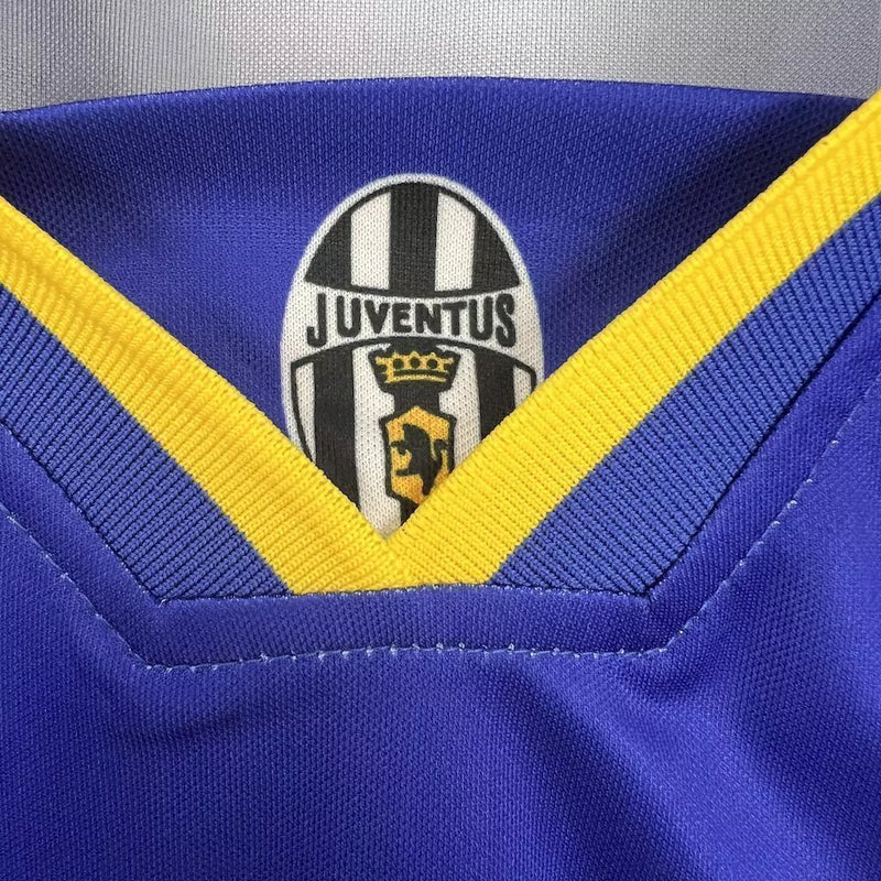 Camisa Juventus Away 1995/96 - Retrô Kappa Masculino - Azul