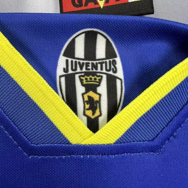 Camisa Juventus Away 1996/97 - Retrô Kappa Masculino - Azul