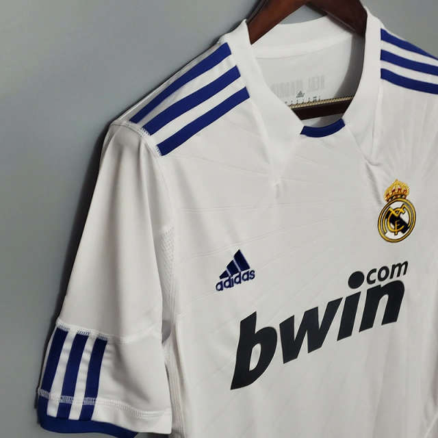 Camisa Real Madrid Home 2010/11 - Retrô Adidas Masculina - Branca