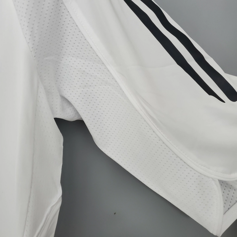 Camisa Real Madrid Home 2005/06 - Retrô Adidas Masculina - Branca