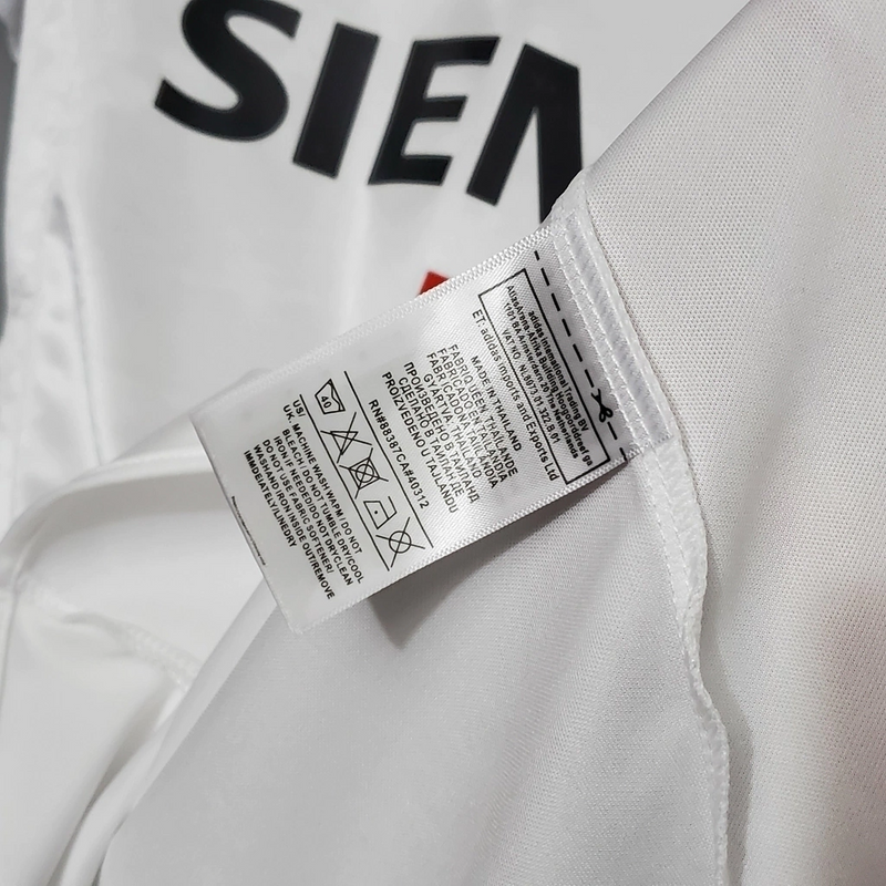 Camisa Real Madrid Home 2004/05 - Retrô Adidas Masculina - Branca
