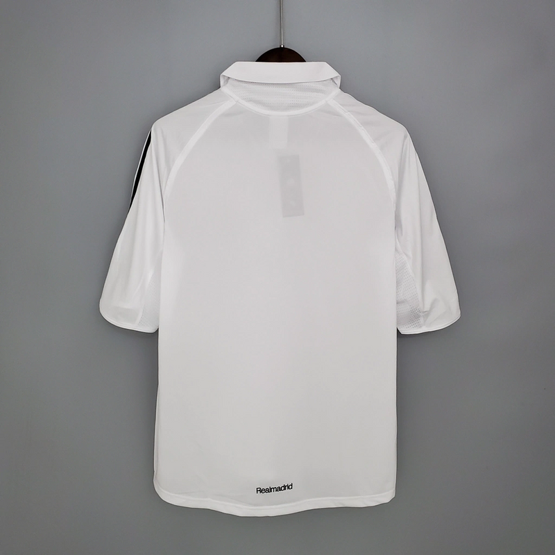 Camisa Real Madrid Home 2005/06 - Retrô Adidas Masculina - Branca