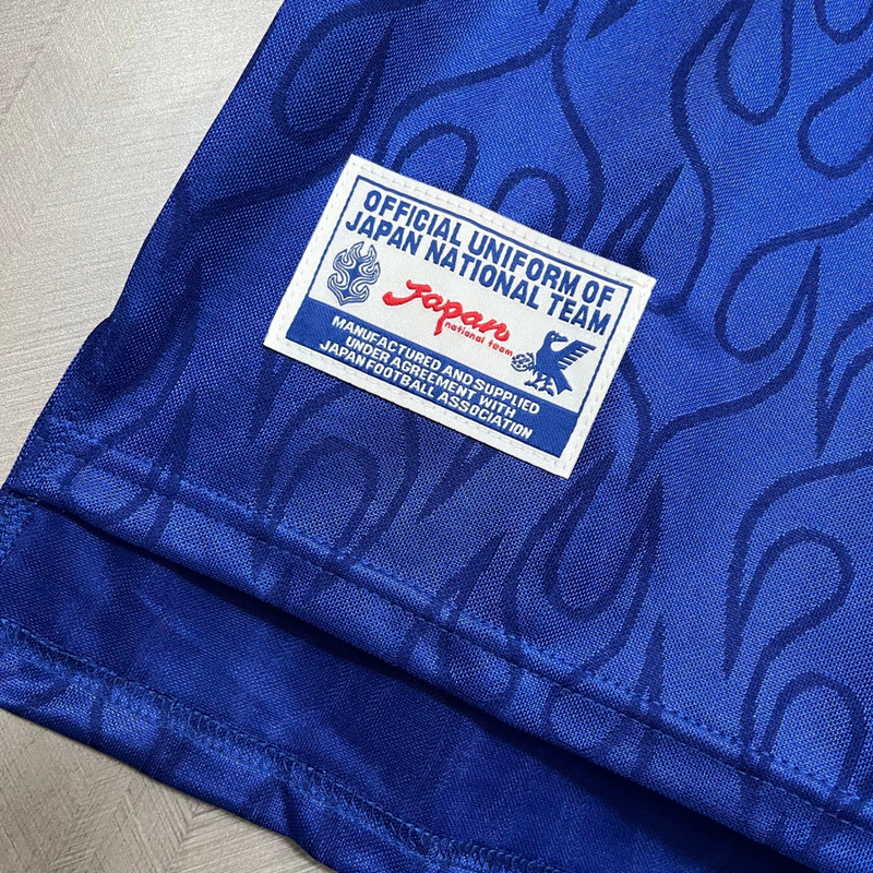 Camisa Japão Home 1998 - Retrô Asics Masculino - Azul