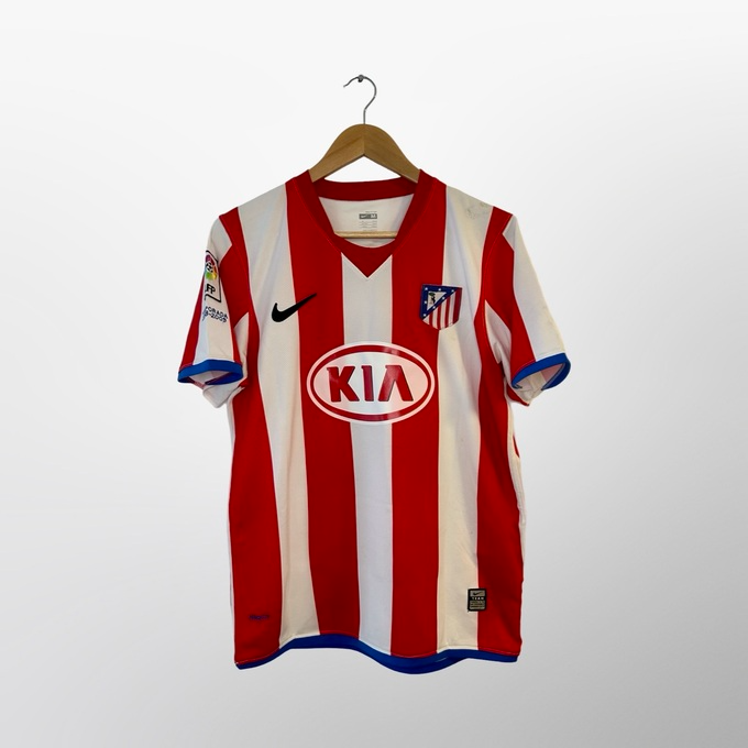 Camisa Atlético de madrid Home 2008/09 - Retrô Nike Masculino - Vermelho e branco