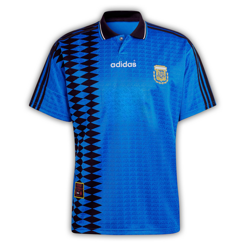 Camisa Argentina Away 1994 - Retrô Adidas Masculino - Azul