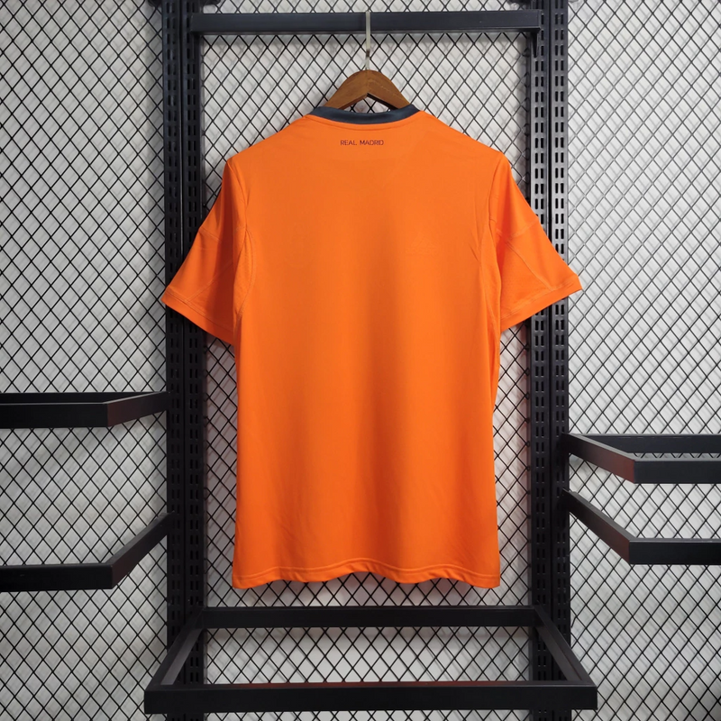 Camisa Real Madrid Third 2013/14 - Retrô Adidas Masculina - Laranja