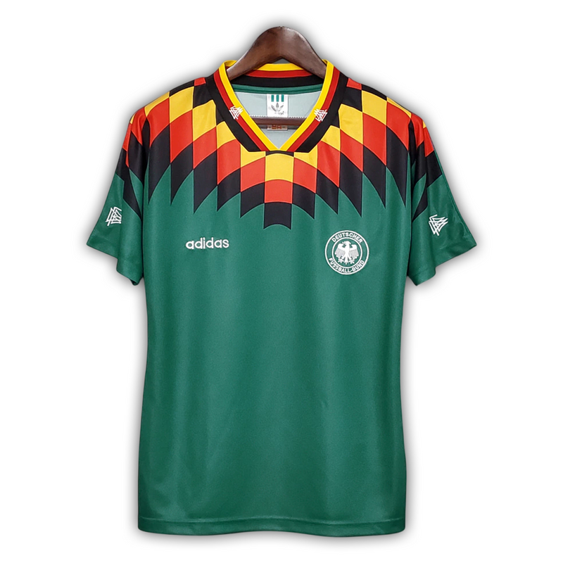 Camisa Alemanha Away 1994 - Retrô Adidas Masculino - Verde
