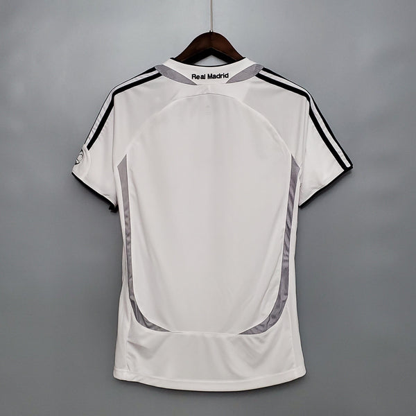 Camisa Real Madrid Home 2006/07 - Retrô Adidas Masculina - Branca