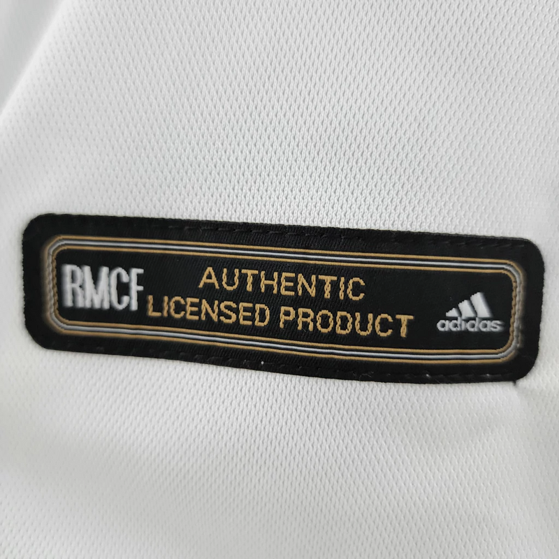 Camisa Real Madrid Home 2000/01 - Retrô Adidas Masculina - Branca