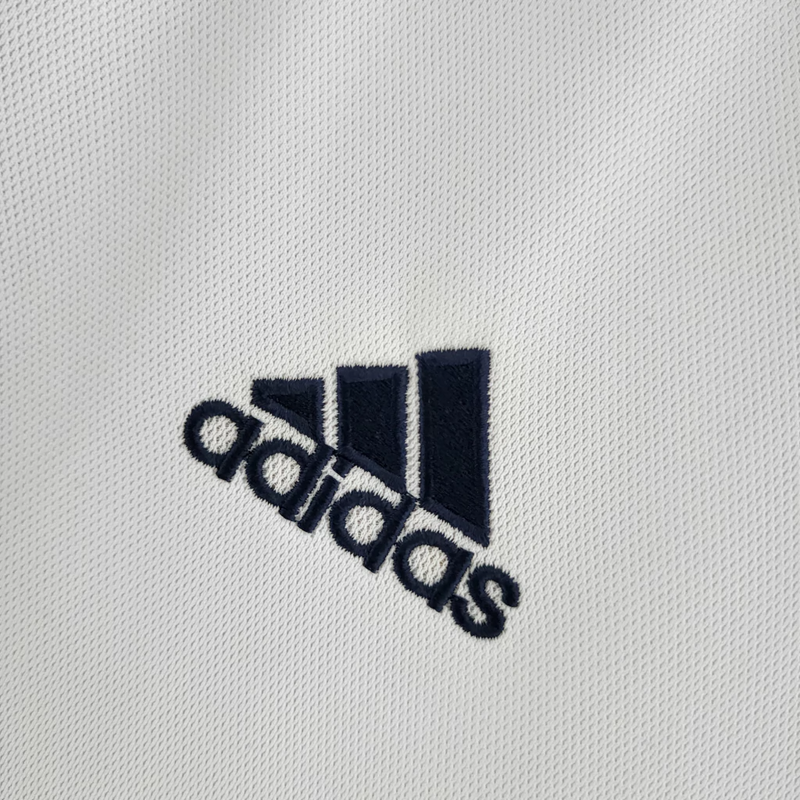 Camisa Real Madrid Home 2000/01 - Retrô Adidas Masculina - Branca