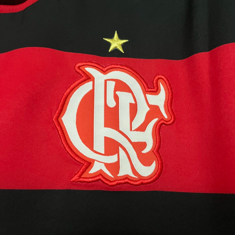 Camisa Flamengo Third 2005/06 - Retrô Nike Masculino - Preto e Vermelho