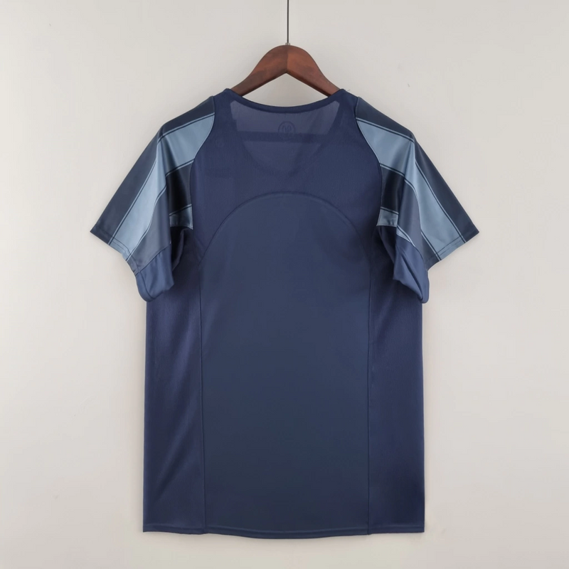 Camisa Inter de Milão Third 2004/05 - Retrô Nike Masculino - Preto e Azul