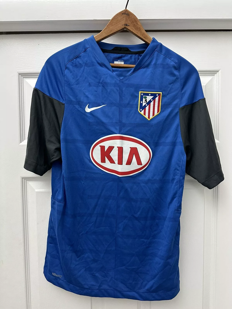 Camisa Atlético de Madrid Away 2007/08 - Retrô Nike Masculino - Azul