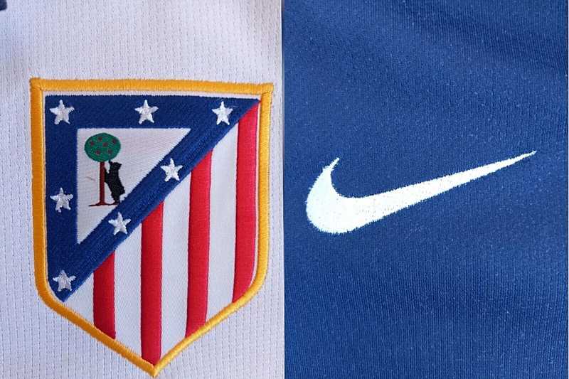 Camisa Atlético de Madrid Away 2006/07 - Retrô Nike Masculino - Branco e azul
