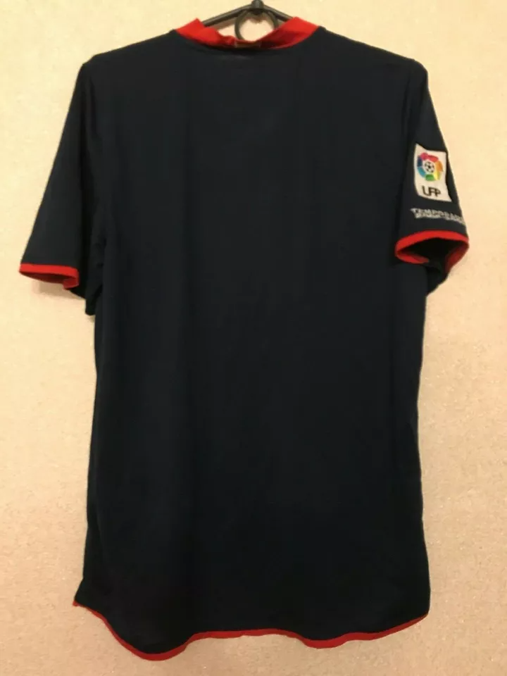 Camisa Atlético de madrid Away 2008/09 - Retrô Nike Masculino - Azul