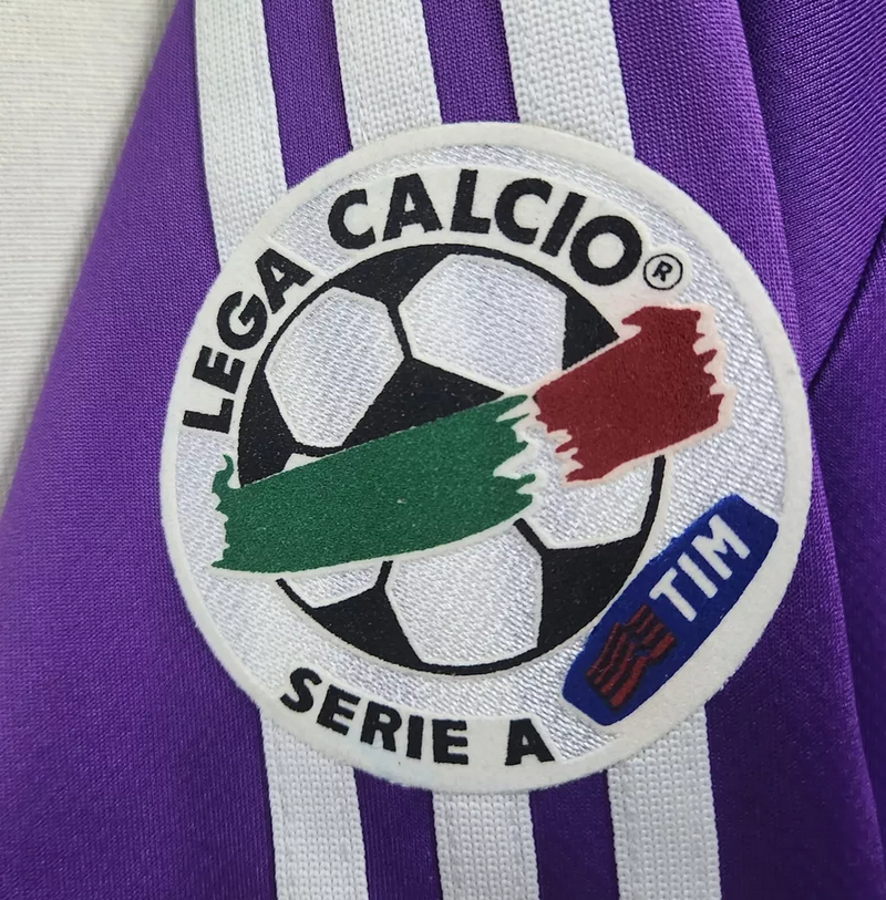 Camisa Fiorentina Home 2004/05 - Retrô Adidas Masculino - Roxo
