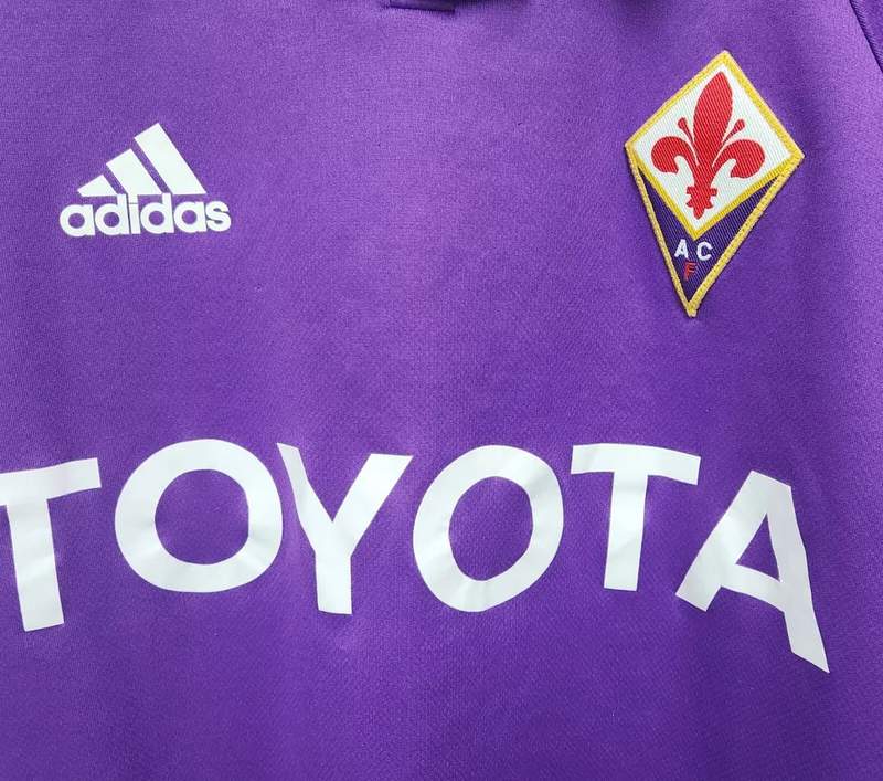 Camisa Fiorentina Home 2004/05 - Retrô Adidas Masculino - Roxo