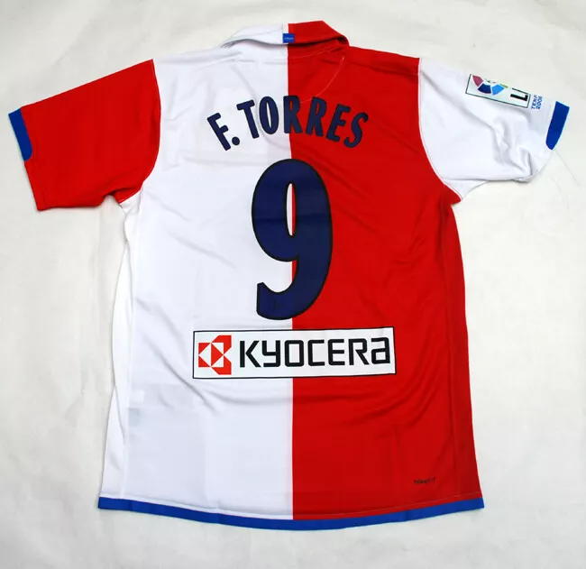 Camisa Atlético de Madrid Home 2006/07 - Retrô Nike Masculino - Branco e vermelho