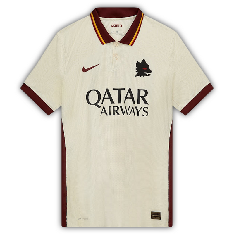 Camisa Roma Away 2020/21 - Retrô Nike Masculino - Bege
