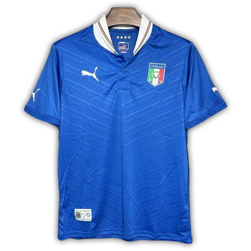 Camisa Itália Home 2012 - Retrô Puma Masculino - Azul