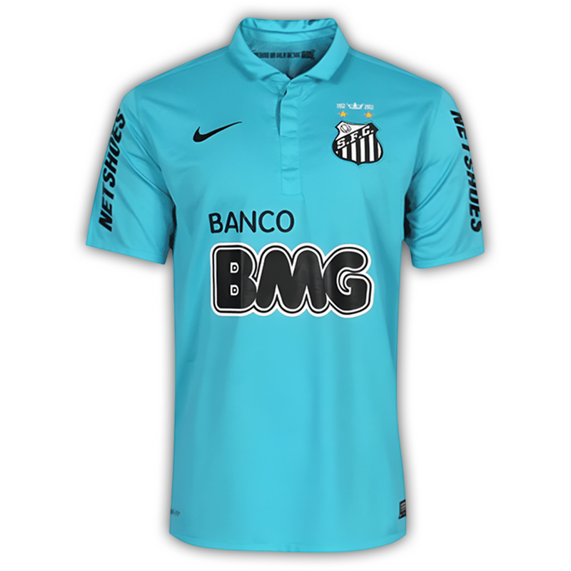 Camisa Santos Third 2012/13 - Retrô Nike Masculino - Azul