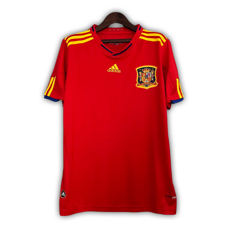 Camisa Espanha Home 2010 - Retrô Adidas Masculino - Vermelho